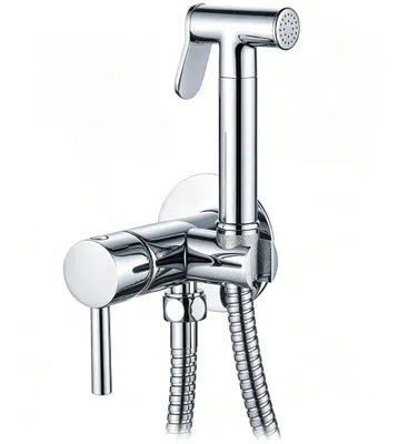 Produktbild von Bidet Brause mit Halter Edelstahl WC Hand Duschkopf Intim Hygiene Dusche Bad Set
