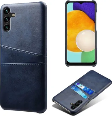 Produktbild von Samsung Galaxy A54 Hülle - Coverup Kartenfach Back Cover - Blau