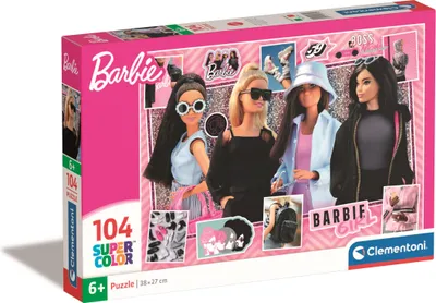 Image de CLE puzzle 104 SuperKolor Barbie 25754