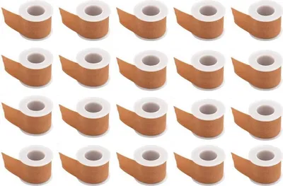 Obrázek produktu pro 20 rolí náplastí Lepicí náplasti Fixační náplasti 2,5 cm x 2,5 m