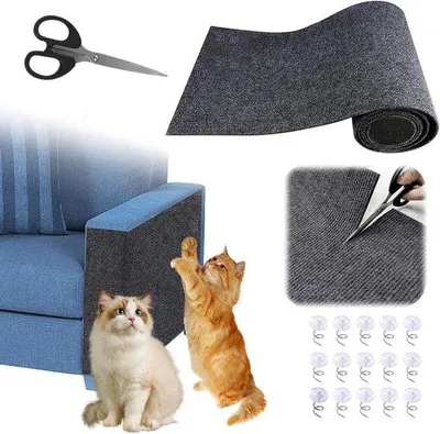 Obrázek produktu pro Koberec proti poškrábání od koček, 200 x 40 cm, ochrana nábytku a stěn