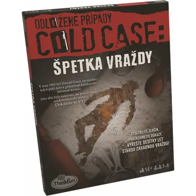 Zdjęcie produktu dla Ravensburger ThinkFun Nierozwiązane sprawy: Odrobina morderstwa