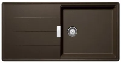Produktbild von Schock Auflage-Einbauspüle Tia D-100L A Bronze inkl. Funktionsschalenset und Multifunktionaler Träger