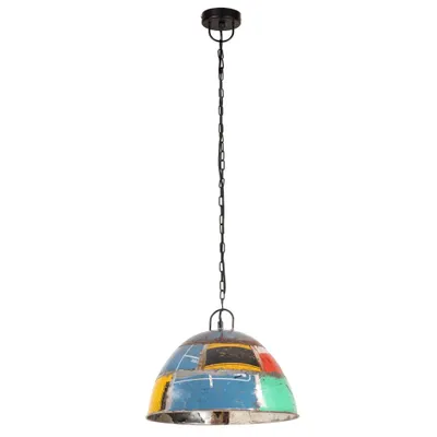 Produktbild von vidaXL Hängelampe Vintage Industriestil 25 W Mehrfarbig Rund 41 cm E27