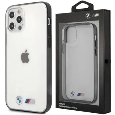 Produktbild von Etui BMW BMHCP12LMBTOK iPhone 12 Pro Max 6,7" transparent Hartschale Sandblast Handyhülle