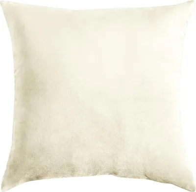 Produktbild von Dekorativer Kissenbezug aus Velours – Beige, eleganter Zierkissenbezug für Sofa und Bett