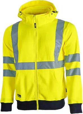 Produktbild von U-Power Sweatshirt Melody, Farbe:yellow fluo, Größe:3XL