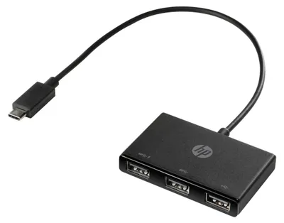 Image de HP USB-C to USB-A - Concentrateur (hub)