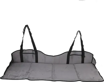Produktbild von Auto-Rücksitzverlängerung, faltbar, weiches Flanell, tragbar, universell, SUV-Heckmatratzen-Verlängerungsplatte zum Schlafen, Camping, Grau