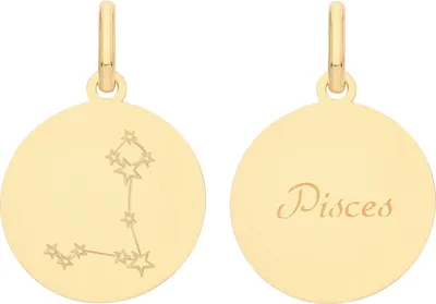 Produktbild von Moderner 9 Karat (375) Gold Damen - Anhänger - 27mm*18mm; TRS34373