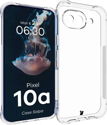 Produktbild von Flexible Handyhülle für Google Pixel 10a, Bizon Case Salpa, Transparent