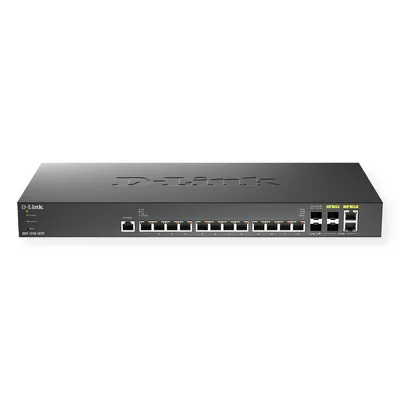 Produktbild von D-Link DXS-1210-16TC 16-Port Switch Smart Managed 10G 2x SFP+ 2x Combo