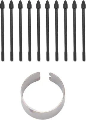 Image de Stylo, lot de 10, pour Boox Pen2, noir.