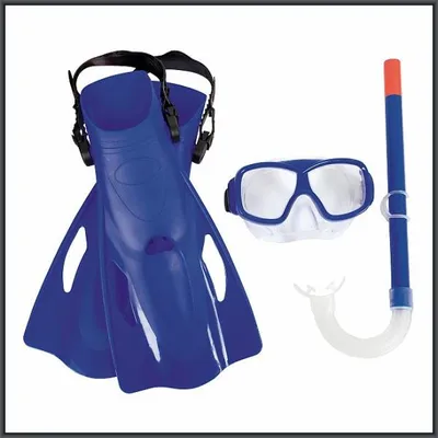 Immagine prodotto di Hh - Set per immersioni: set snorkeling freestyle: maschera (protezione UV), tubo 25019