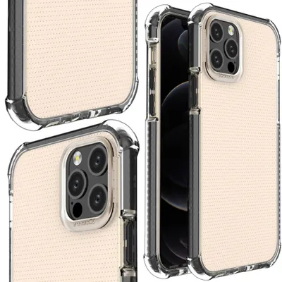 Obrázok produktu pre Obal pre iPhone 12 / iPhone 12 Pro | Kryt Spring Armor čierny
