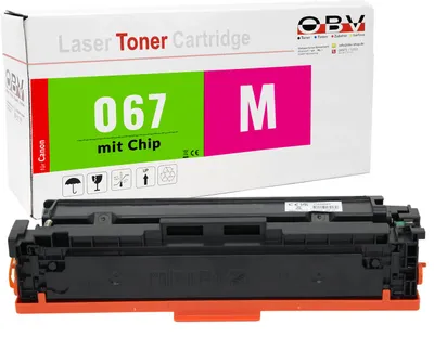 Produktbild von OBV Toner kompatibel mit Canon 067 Magenta - LBP631Cw LBP633Cdw MF651Cw MF655Cdw MF655Cx MF657Cdw