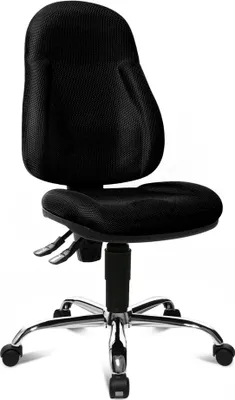 Produktbild von Topstar Ortho Sedis 10 Schreibtischstuhl schwarz mit Formschaum-Polsterung