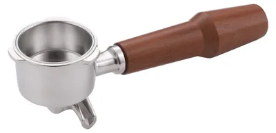 Image de Porte-filtre de 51 mm avec double sortie pour machine à expresso