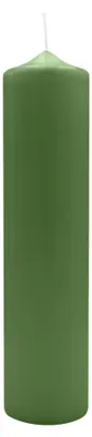 Produktbild von Spitzkopf Stumpen Kerzen Grün 30 x Ø 7 cm, 6 Stück