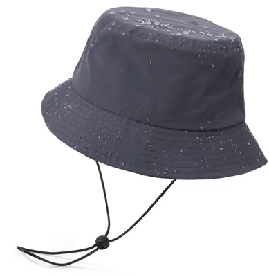 Produktbild von XXL Wasserdichter Fischerhut Faltbar Anglerhut UV-Schutz Sommerhut Dunkelgrau 56-64 cm