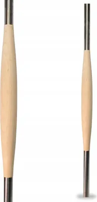 Obrázok produktu pre Zábradlie - Zábradlie - 90 cm - Bukové drevo - Nerezová oceľ - ⌀ 25 mm - Schodiskové zábradlie - Vnútorné