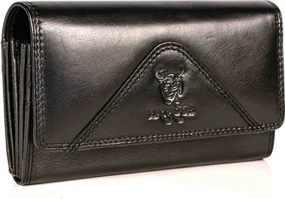 Produktbild von MATADOR BUDAPEST XL Leder Damen Langbörse Portemonnaie Schwarz