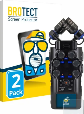 Produktbild von 2x BROTECT Schutzfolie für Zoom H6 studio Displayschutz Displayschutzfolie Folie Matt Entspiegelungsfolie