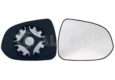 Produktbild von ALKAR Spiegelglas Außenspiegel Rechts für HONDA Jazz II Schrägheck (GD, GE3, GE2) 6402942