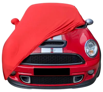 Image de Housse de voiture intérieure adaptée à Mini Coupe (R58) Rouge avec poches pour