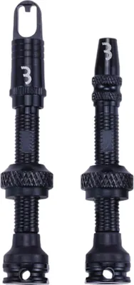 Image de BBB Cycling - Valves tubeless BBB Al Valve 40 mm noires - des valves tubeless fiables...