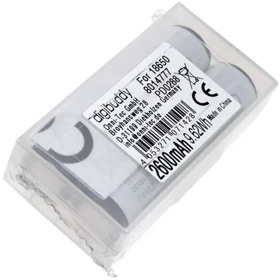 Produktbild von Digibuddy 18650 Akku Li-Ion-Zelle 2er Pack für E-Zigaretten z.b. Eleaf iStick Pico