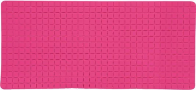 Produktbild von MSV Dusche/Bad rutschfeste Matte Bad Gummi - fuchsia rosa - 76x36 cm