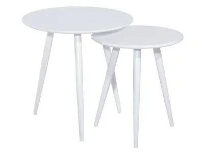 Produktbild von OXM Couchtische Scandinavian Weiß 50 cm