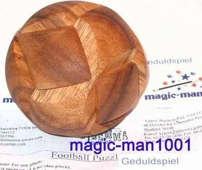 Produktbild von Geduldspiel: Fußball Puzzle - Holz Puzzle
