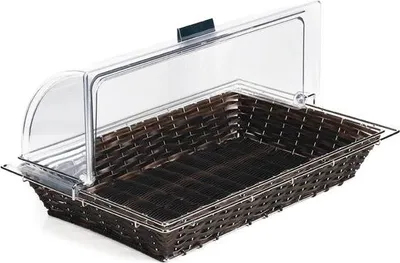 Obrázok produktu pre APS GN Line košík, tmavohnedý, výška: 100 mm, dĺžka: 565 mm, šírka: 365 mm