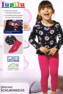 Produktbild von Lupilu Mädchen Pyjama 89454 98/104