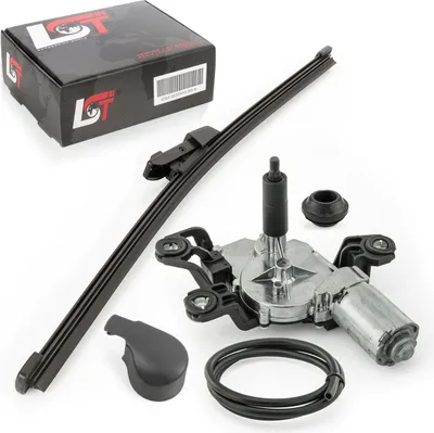 Produktbild von Wischermotor Heck Scheibenwischer Set Motor Dichtung für VW Golf Plus Touran