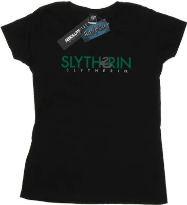 Produktbild von Harry Potter - "Slytherin" T-Shirt für Damen BI23150 (XL) (Schwarz)