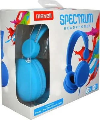 Obrázek produktu pro Maxell Spectrum, Kabel, Hudba, 20 - 20000 Hz, Sluchtka, Modr