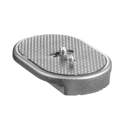 Image de Mantona Plaque de dégagement rapide pour tête ActionShot – Plaque caméra 85x60x14mm, filetage 1/4", compatible avec ActionShot ActionGrip