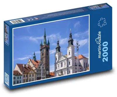 Obrázek produktu pro Puzzle 2000 Klatovy - kostel, Česká republika - martinpuzzle