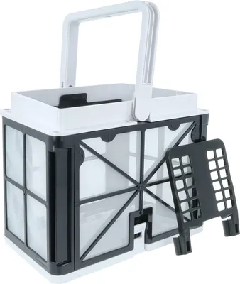Produktbild von vhbw Filterkorb mit Motorschutz kompatibel mit Dolphin T 15, 25 Poolsauger, Poolroboter - 23,5 x 14,5 x 18 cm