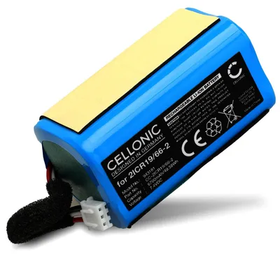 Produktbild von CELLONIC Akku für Lautsprecher Kompatibel mit Medion LIFE P61762, 2ICR19/66-2 - (6700mAh, 7.4V)