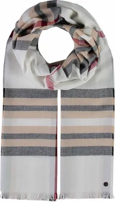 Immagine prodotto di FRAAS sciarpa Acrylic Stole - The FRAAS Plaid Cream-White bianco multicolore