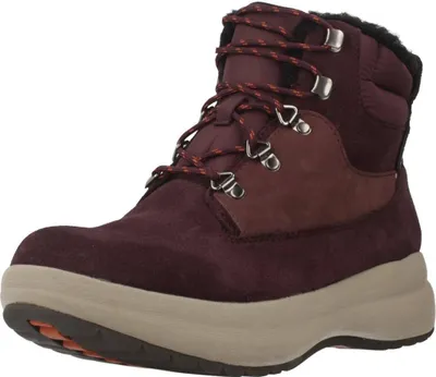 Produktbild von Clarks Damenstiefel Un Orbit Lace burgundy Leder isoliert 37
