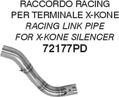 Image de Fiche de course ARROW pour systèmes d'échappement X-Kone pour Honda CRF 300 L