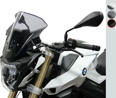 Zdjęcie produktu dla Szyba motocyklowa MRA BMW F 800 R, E8ST, 2015-, forma R, czarna