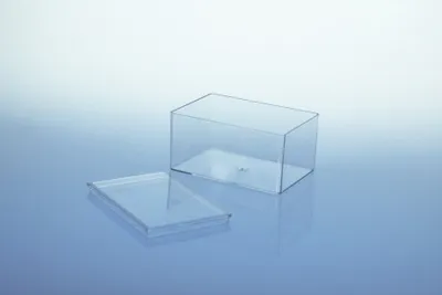 Produktbild von 10x Klarsichtdose aus Kunststoff / 95x65x48mm / Farbe: transparent klar