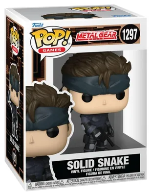 Produktbild von Funko Funko Pop!  Solid Snake (Pop!Games) Vinyl Figur 1297 Standard Standard