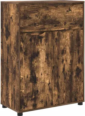 Obrázek produktu pro vidaXL Koupelnová skříňka kouřový dub 72,5 x 36,5 x 100 cm